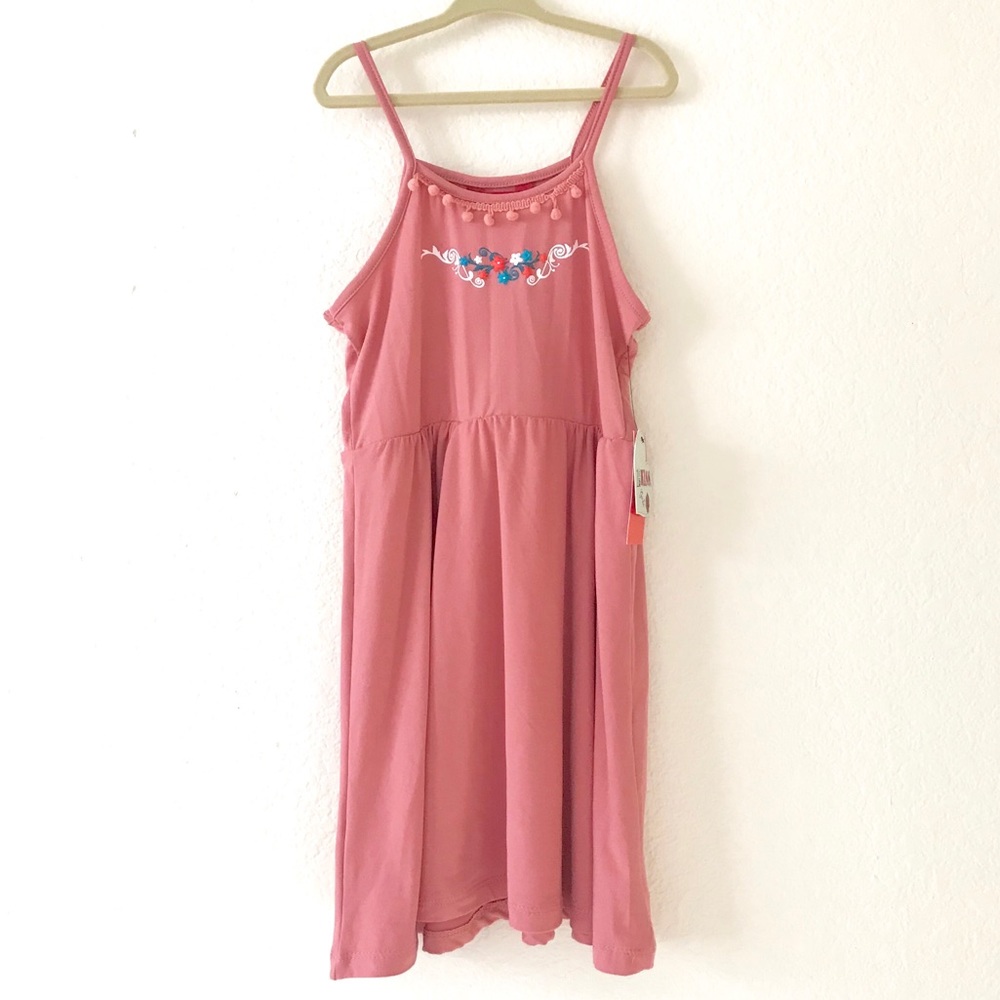 First Kiss Girls Sleeveless Floral Mini Dress